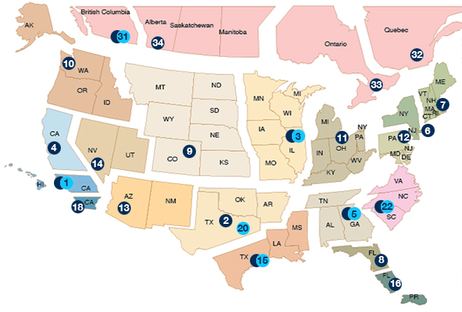 USAL Map