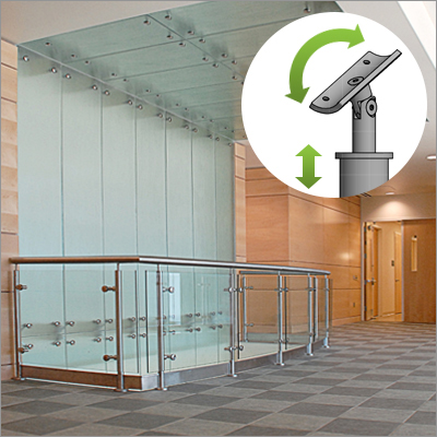Adjustable P7 Post Railing Kit